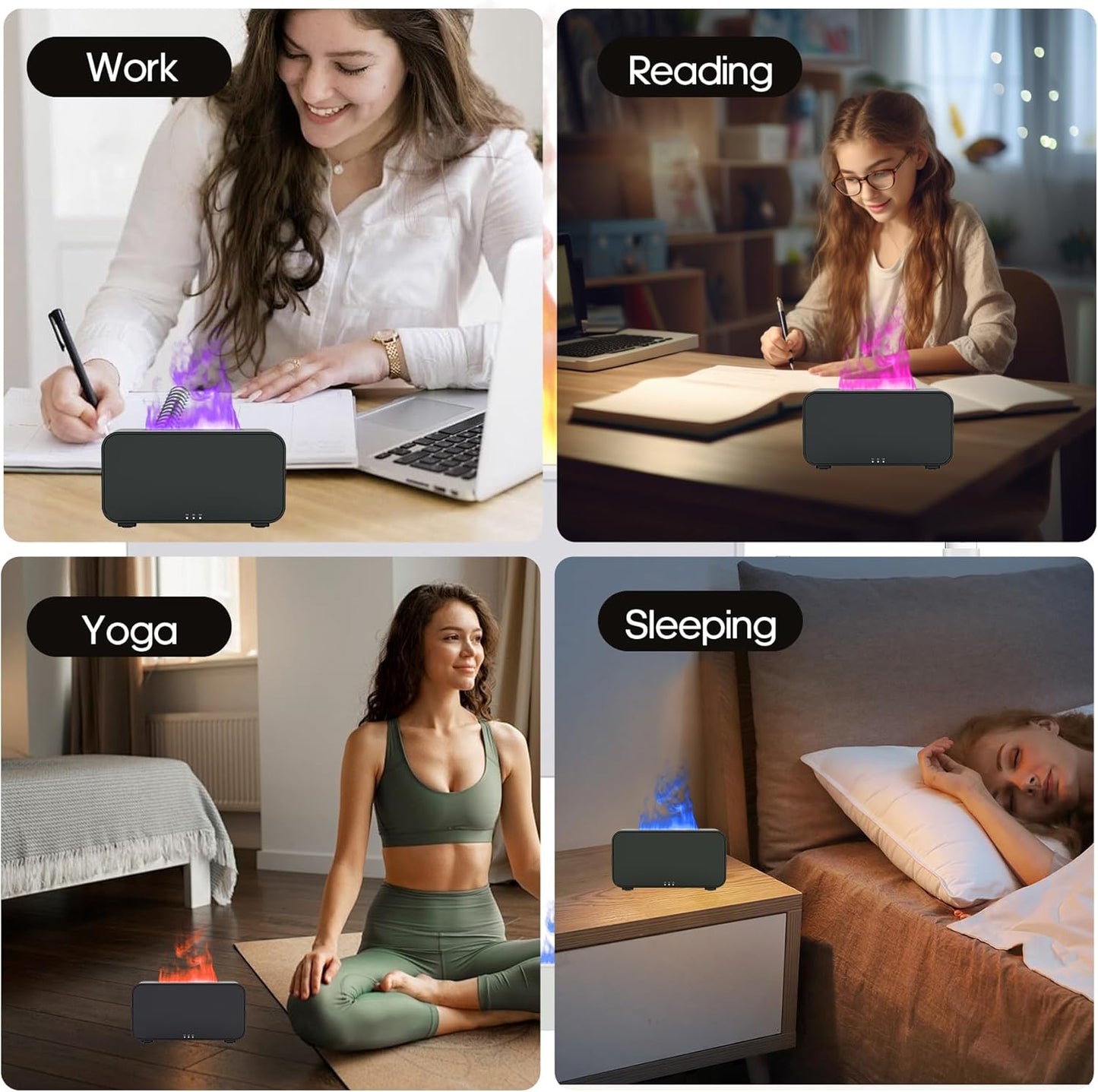 Relaxing Flame Air Diffuser